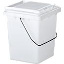 Recogedor de materiales reciclables Mülli 10, blanco/neutro