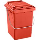 Recogedor de residuos reciclables Mülli 10, rojo