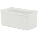 Rectangular multi-purpose box with lid, 1.5 L, L 103 x W 208 x H 94 mm