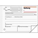 Reçus avec TVA QU625 sigel®, format A6 paysage, 2 x 50 feuilles