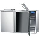 Refroidisseur de déchets 1 x 120 L, inox