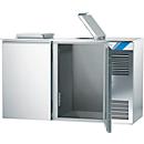 Refroidisseur de déchets pour 2 x 240 L, inox
