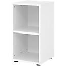 Regale Breno, 2 OH, 28 kg je Boden, B 400 x T 400 x H 748 mm, Spanplatte, weiß