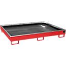 Regalwanne mit PE-Einsatz Regalwanne RW 1800 PE, lackiert, Lichtblau