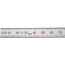 Règle en acier, longueur 2 000 mm, type STA, flexible, graduation B = mm/1/2 mm, H.PREISSER