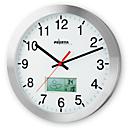 Relógio de quartzo/ controlado por rádio com exibição do estado do tempo, ø 300 mm