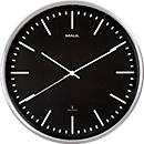 Reloj de pared MAUL MAULfly, diámetro 30 cm, Reloj radiocontrolado, negro