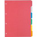 Répertoire en carton Schäfer Shop Select, paquet de 1, perforation 4 trous, 160 g/qm carton recyclé, 6 pièces