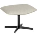 Repose-jambes Otuli de Nowy Styl, pour fauteuil pivotant Otuli, jusqu'à 110 kg, revêtement en polyester/aluminium, beige-noir