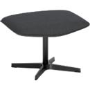 Repose-jambes Otuli de Nowy Styl, pour fauteuil pivotant Otuli, jusqu'à 110 kg, revêtement en polyester/aluminium, gris foncé/noir