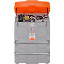 Réservoir à diesel CUBE, système complet, diff. tailles, 1000 L, Pompe électrique de 230 V, pistolet automatique