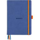 Rhodia Notizbuch Goalbook, 120 Blatt, DIN A5, 90 g/m², Hardcover, gepunktet, blau