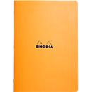 Rhodia Notizheft, 48 Blatt, DIN A4, 80g/m², PEFC®-zertifiziert, Softcover, kariert, orange