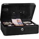 Rieffel Caissette à monnaie VT-GK 3, serrure à cylindre, tôle d'acier, L 262 x P 192 x H 82 mm, noir