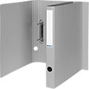 Ringhefter Biella Viria®, für DIN A4, bis 150 Blatt, 2 Ringe Ø 25 mm, mit Griffloch, L 255 x B 31 x H 320 mm, Pappe, grau