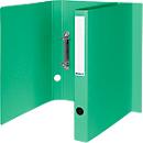 Ringhefter Biella Viria®, für DIN A4, bis 150 Blatt, 2 Ringe Ø 25 mm, mit Griffloch, L 255 x B 31 x H 320 mm, Pappe, hellgrün