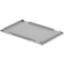 Ringoplast Auflagedeckel für Kunststoffkästen Unista, L 300 x B 200 mm, grau