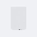 Rocada Whiteboard SKIN COLOUR, rahmenlos, modular, Hoch-/Querformat, magnethaftend, Ablageschale, B 750 x H 1150 mm, lackierter Stahl, signalweiß RAL 9003