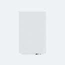 Rocada Whiteboard SKIN PRO, rahmenlos, modular, Hoch-/Querformat, magnethaftend, Ablageschale, B 750 x H 1150 mm, beschichteter Stahl, signalweiß RAL 9003