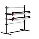 Rocholz Système de support de coupe double, fixe, horizontal, largeur de coupe 1250 mm, L 1620 x P 850 x H 1665 mm