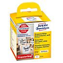 Roletiketten Avery, bijzonder grote kleefkracht, 59 x 102 mm, 50 stuks