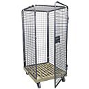 Roll container size 5, without floor, 1800 mm high, grey