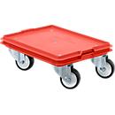 Roll- Fix, rodas em plástico, 400 x 300 x 125 mm