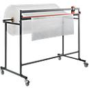 Roll holder with cutting device, mobile, 1250 mm