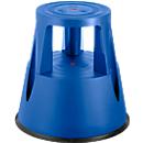 Roller stool, blue