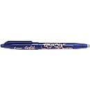 Rollerbalpen FRIXION BALL, rubberen punt, diameter navulstation 1 mm, lijndikte 0,6 mm, 12 st., blauw