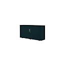 Rollladenschrank, 2 OH, 1teilig, ohne Mitteltrennwand, B 1350 mm, graphit