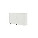 Rollladenschrank, 3 OH, 1teilig, mit Mitteltrennwand, B 1800 mm, lichtgrau