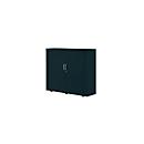 Rollladenschrank, 3 OH, 1teilig, ohne Mitteltrennwand, B 1200 mm, graphit