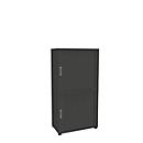 Rollladenschrank, 4 OH, 2teilig, ohne Mitteltrennwand, B 800 mm, graphit