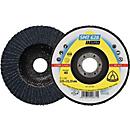 Rondelle éventail SMT 628 Supra D.115mm K.80 fl.INOX ZK KLINGSPOR, 10 pièces