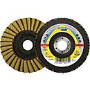 Rondelle éventail SMT 850 Kombi D.125mm K.80 kon.INOX ZK KLINGSPOR, 5 pièces