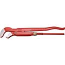 ROTHENBERGER Eckrohrzange Super S, L 235 mm, Spannweite 22 mm, für Rohre 1/2', Chrom-Vanadium-Stahl, DIN 5234 C