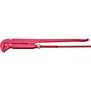 ROTHENBERGER pijpsleutel, L 640 mm, klembreedte 89 mm, voor buizen tot 3 inch, chroom-vanadium-staal, kop schuin 90°