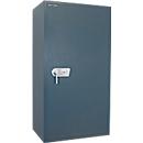 Rottner Armoire forte EN0 Samoa 160 avec serrure à double panneton, anthracite, 3 tablettes réglables