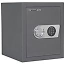Rottner armoire forte Toscana 50, serrure électronique, EN 1, 27 litres, acier, anthracite