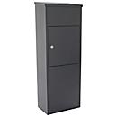 Rottner Boîte aux lettres pour colis Parcel Keeper 1000, pour colis L 310 x l 290 x H 155 mm, tôle d'acier vernie par poudre, noir