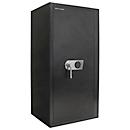 Rottner Geschäftstresor Monaco 120, 249 l, Sicherheitsklasse EN 1, Elektronikschloss, B 600 x T 500 x H 1200 mm, Stahl, schwarz