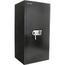 Rottner Monaco 120 safe, flat bolt locking, cylinder lock, W 600 x D 500 x H 1200 mm, black