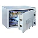 Rottner Papiersicherungsschrank Super Paper Premium 70, 96 l, EN 1, Feuerschutz bis 60 min, 2 Fachböden, Elektronikschloss, Stahl, weißaluminium RAL 9006
