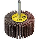 Roues à lamelles KM 613 √ò60xH30mm K.60 corindon tige-D.6mm KLINGSPOR, 10 pièces