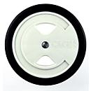 Roulette fixe CLAX®, pièce de rechange pour le mobile pliant CLAX®, ⌀ env. 170 mm, gris