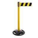 RS-Guidesystems GLA 26 boundary post, yellow, black/yellow tape, 2 pcs.