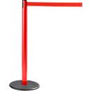 RS-GUIDESYSTEMS® Gurtpfosten GLA 28, rot, Gurt rot