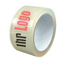 Ruban adhésif PVC, impression 2 couleurs, transparent, 288 rouleaux