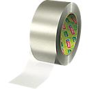 Ruban d'emballage tesapack® Eco &amp; Ultra Strong EcoLogo® 58297 , force d'adhérence extra-forte, pour paquets jusqu'à 30 kg, résistant à la déchirure, résistant aux UV, 90 % PCR-PET, transparent, L 66 m x l 50 mm